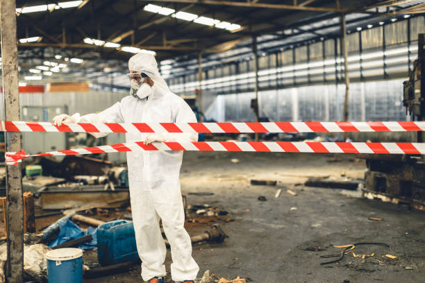 Professional Crime Scene Cleanup technician working in Orange, VA